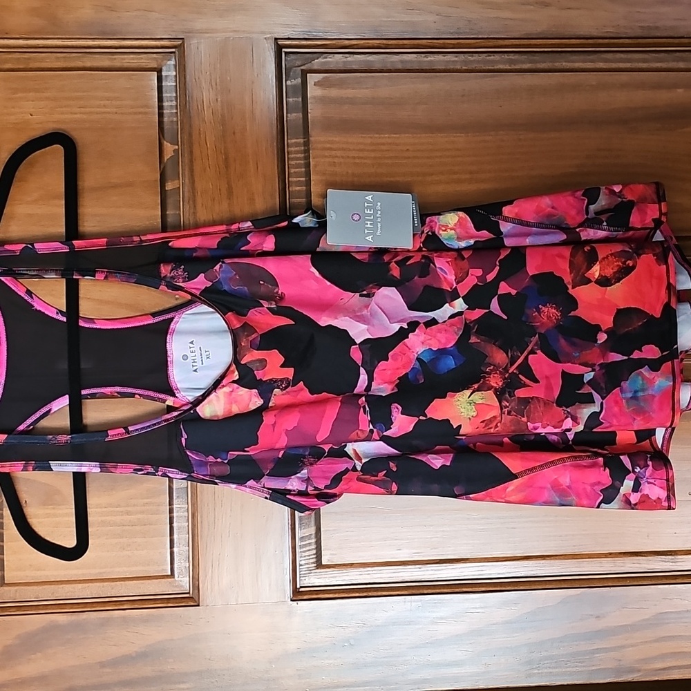Athleta XLT Mystique Chi Mesh Tank